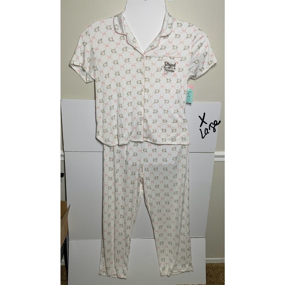Mentally Exhausted Womens Pajamas XL